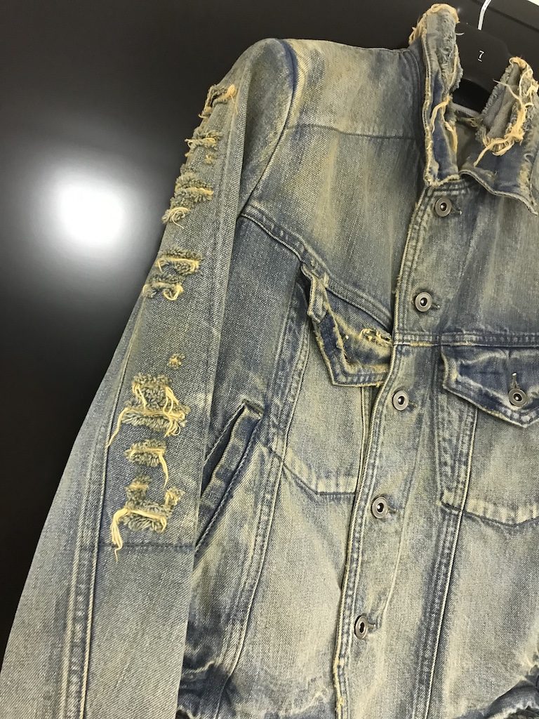 17-18 AW JULIUS ユリウス G I ジャケット デニムジャケット 597BLM7 